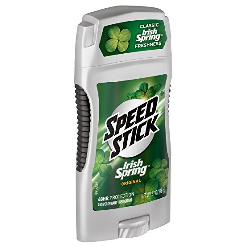 Speed Stick Irish Spring Original Antiperspirant and Deodorant – 2.7 oz (6 Pack)