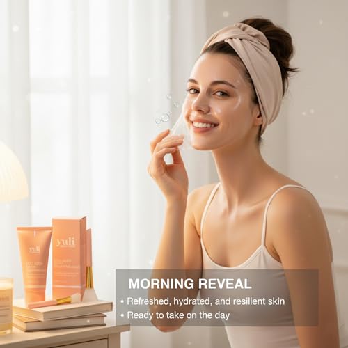 SPIANEST YULI and YURI Collagen Night Wrapping Masks – Hydrating Peel-Off Facial Night Masks