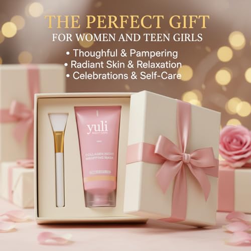 SPIANEST YULI and YURI Collagen Night Wrapping Masks – Hydrating Peel-Off Facial Night Masks