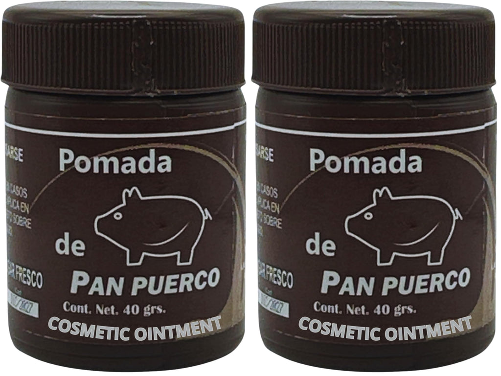 Spinen Pork Pan Ointment 40g – Cosmetic Ointment, Made in Mexico (2-Pack)