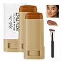 Splendor Serum Boosted Skin Tint Balm – 2-in-1 Foundation Stick with Brush, Hydrating, 6 Shades