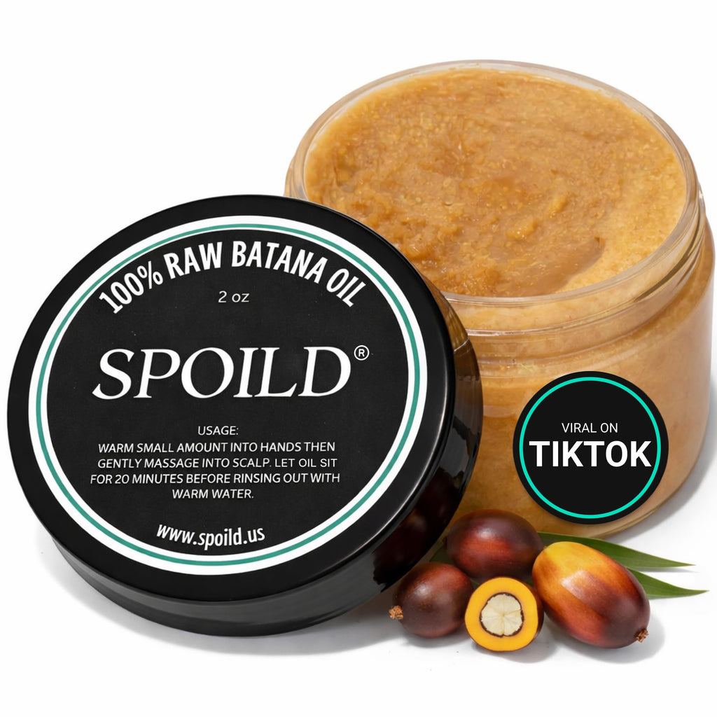 SPOILD Raw Batana Oil for Hair Growth – Organic, Unrefined, 2oz (Honduras)