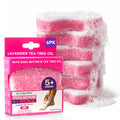 Spongeables Pedi Scrub Foot Exfoliating Sponge – Lavender, 6 Count