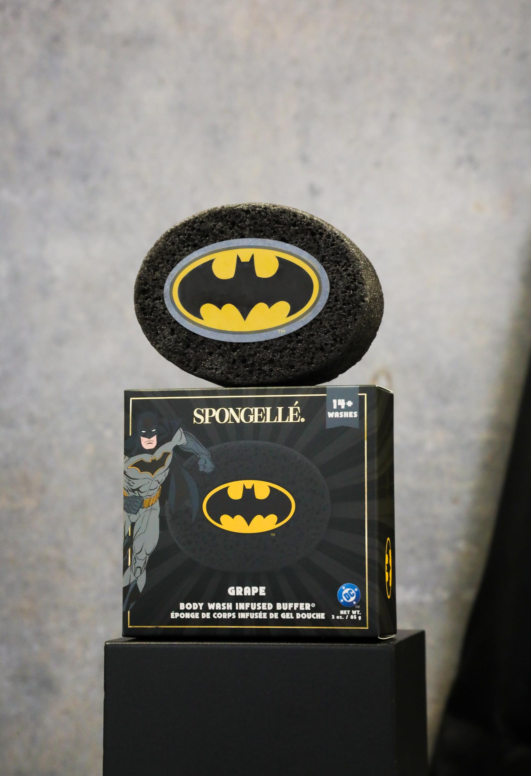 Spongelle Batman Grape Body Buffer – DC Super Hero Collection