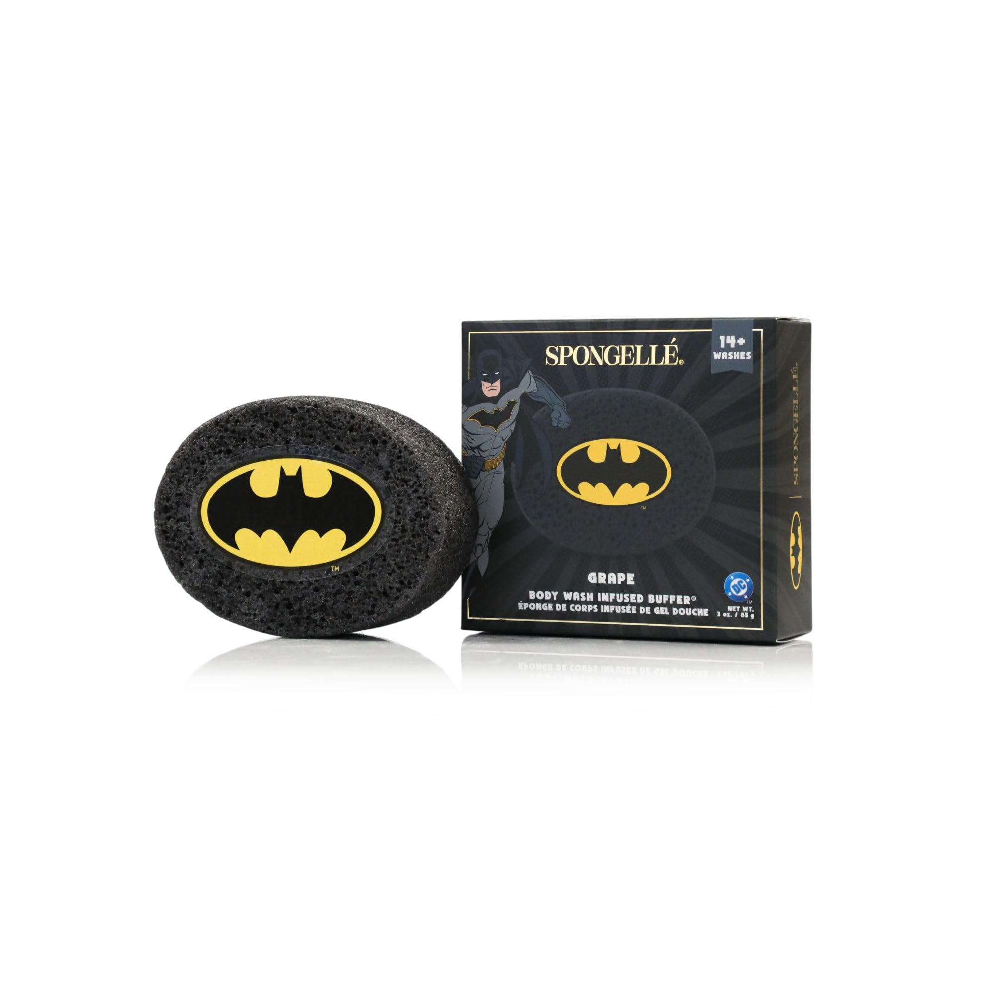 Spongelle Batman Grape Body Buffer – DC Super Hero Collection