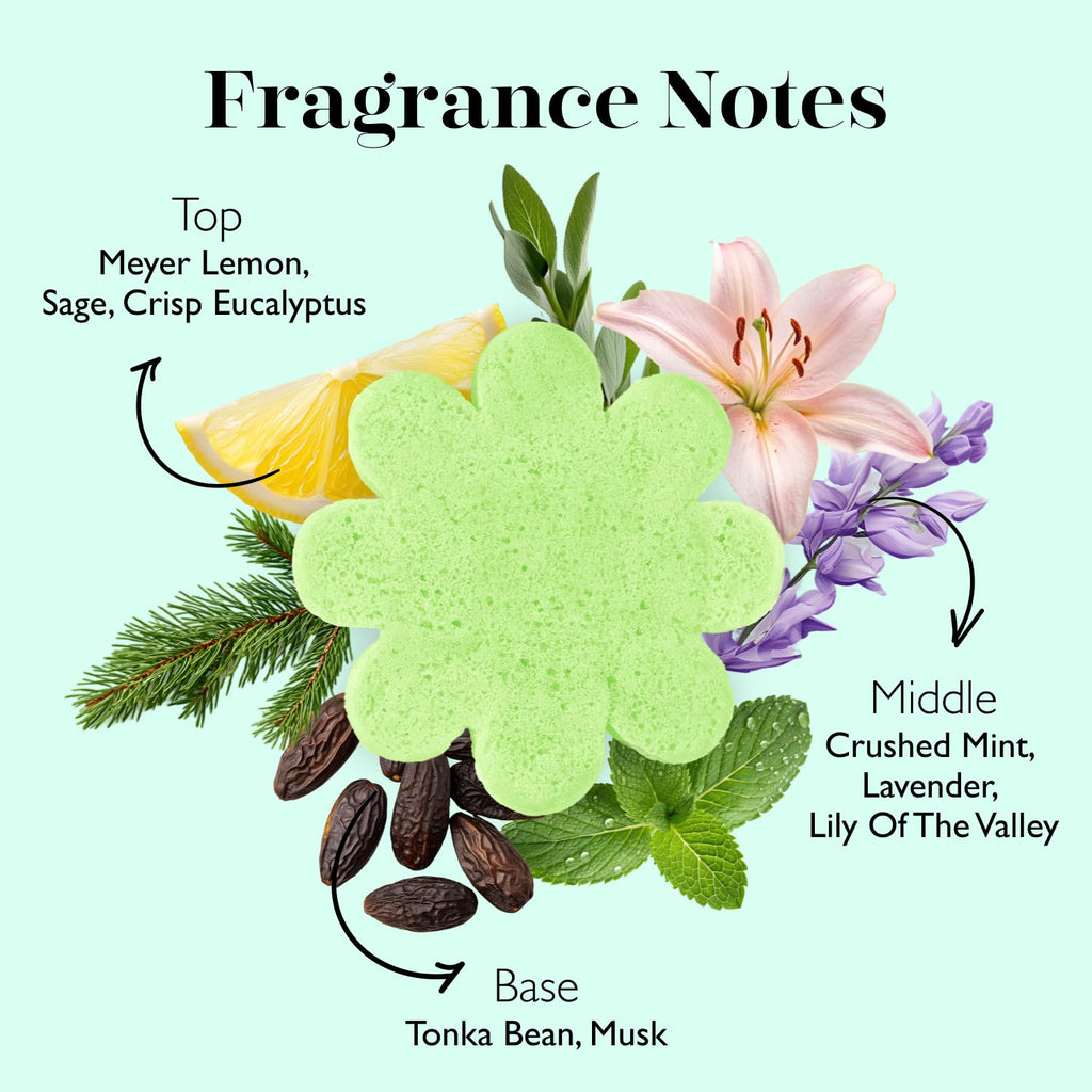 Spongellé Eucalyptus Mint Eco Body Buffer – Biodegradable, Vegan, Dermatologist-Tested, Made in USA