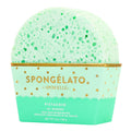 Spongelato Loofah Exfoliating Body Scrubber by Spongelle | Gelato-Inspired Body Wash Infused Buffer | 14+ Uses | Pistachio Gelato