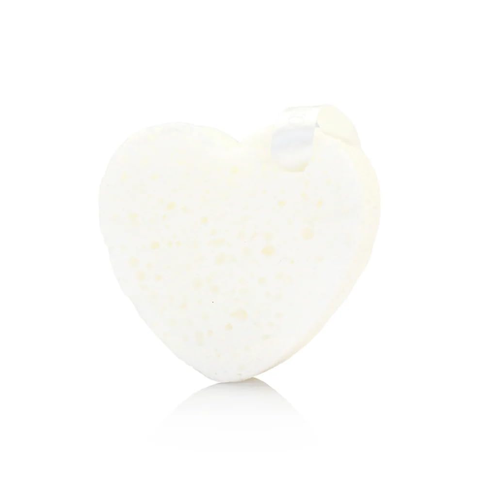 Spongellé Sweet Orchid Heart Buffer – Exfoliating Body Wash Sponge | Romantic Gifts