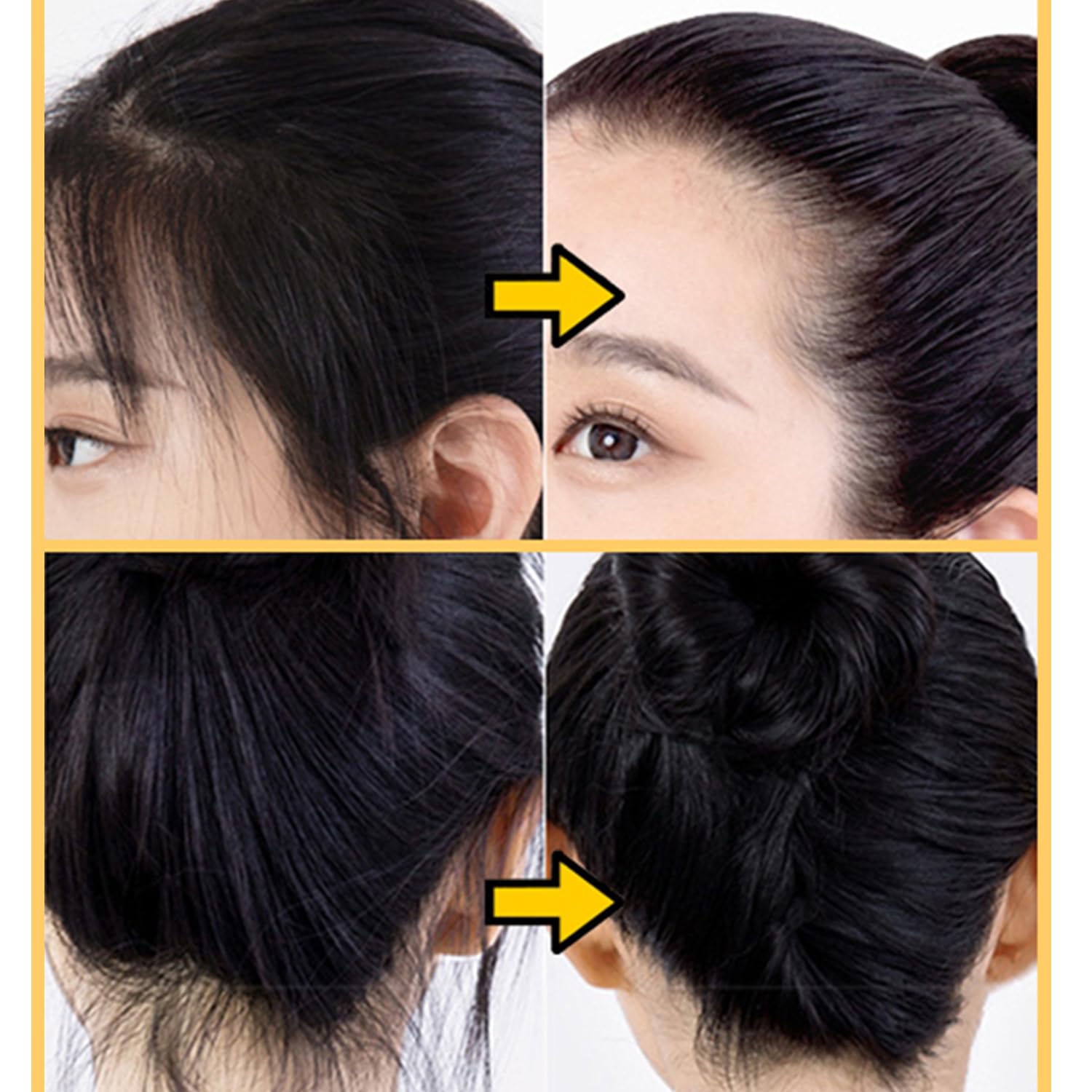 SPRINGSUGAR 5 Pcs Hair Wax Stick Set for Flyaways | Strong Hold, Edge Control & Styling Tools for Women