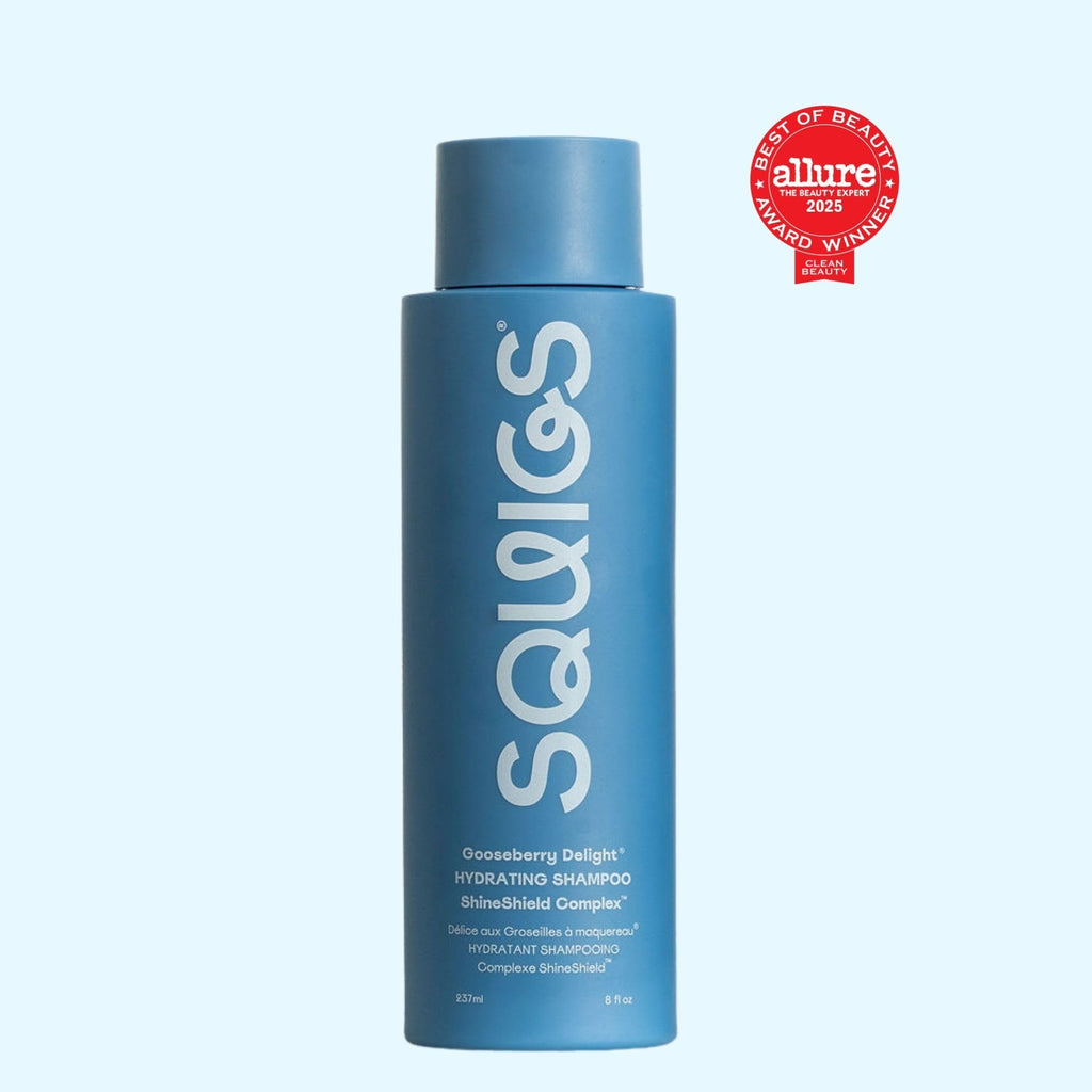 Squigs Gooseberry Delight Hydrating Shampoo – Allure Best of Beauty Winner, Gentle & Color-Safe