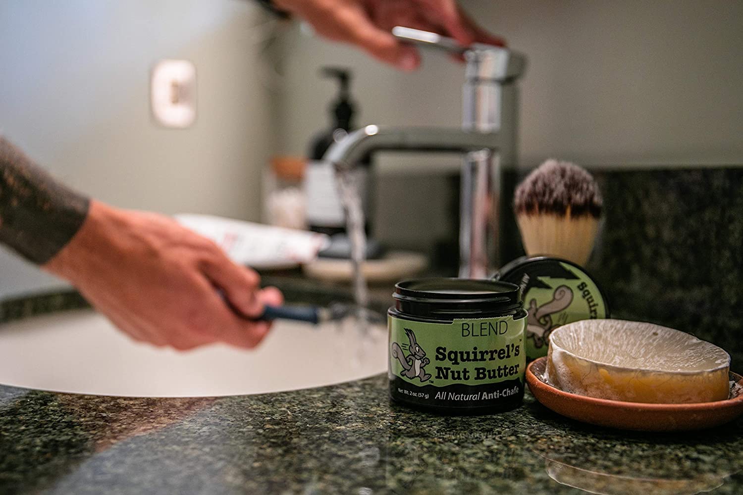 Squirrel's Nut Butter All Natural Anti-Chafe Salve 8oz Tub