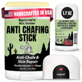 Squirrel's Nut Butter Anti Chafing Stick – All-Natural Skin Care for Athletes & Adventurers | 1.7 oz