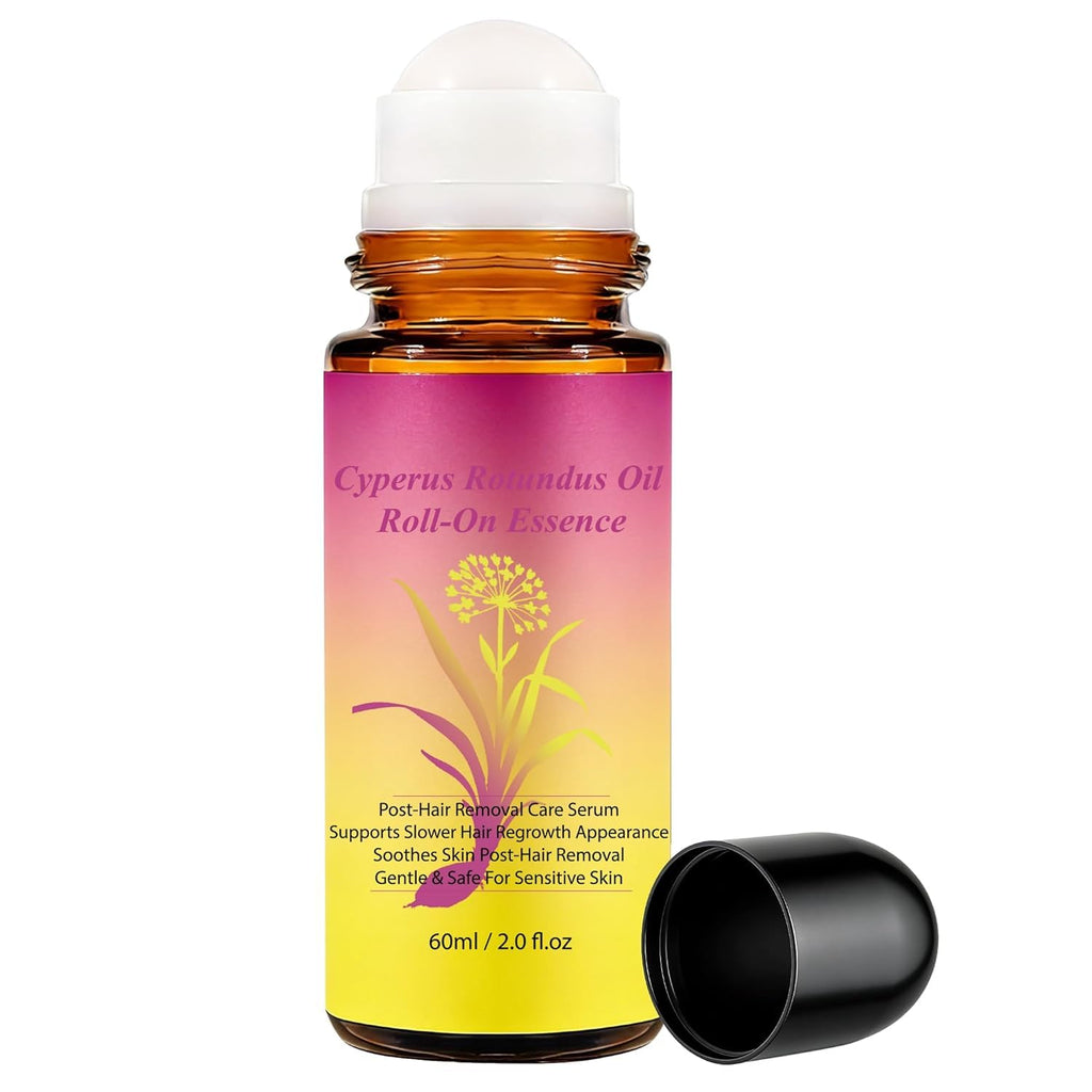 SRIOIO Cyperus Rotundus Oil – Natural Cyprus Cypress Rotundus for Hair Reduction & Skin Soothing (2.02 Fl Oz)