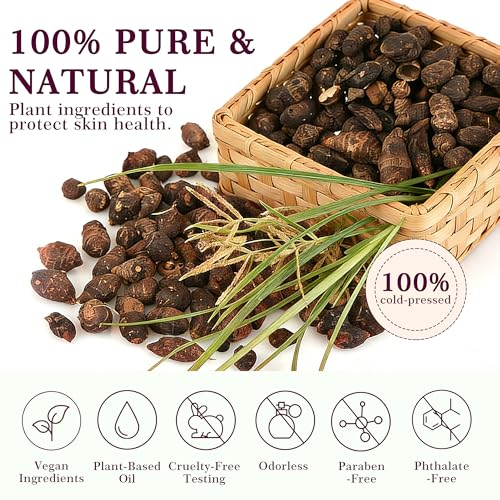 SRIOIO Cyperus Rotundus Oil – Natural Cyprus Cypress Rotundus for Hair Reduction & Skin Soothing (2.02 Fl Oz)