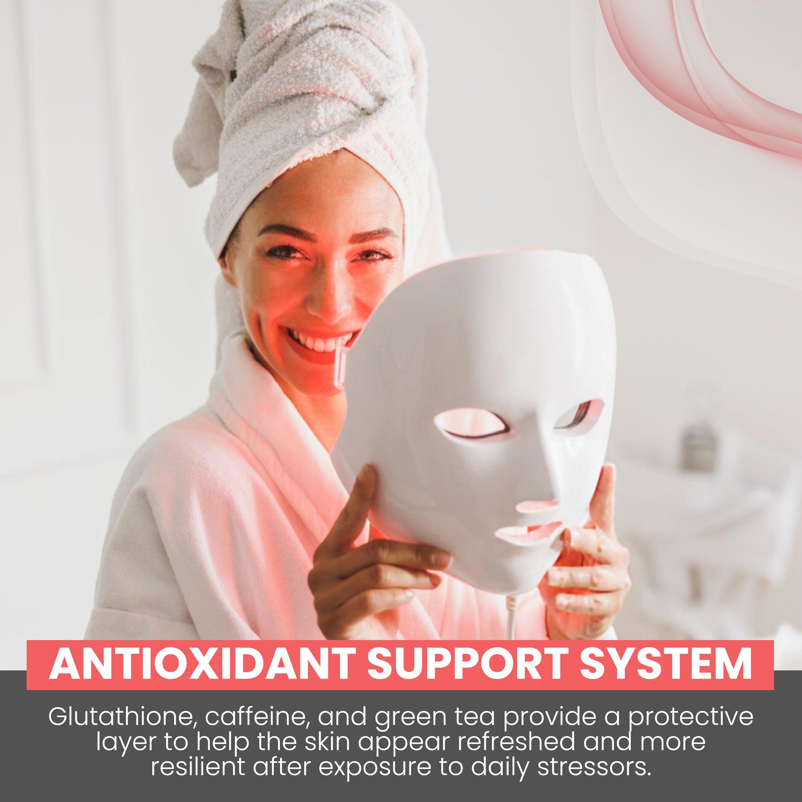 St. Croix Red Light Therapy Activation Serum – Deep Penetration with Green Tea, Hyaluronic Acid & Peptides | Preps Skin for Devices, Improves Fine Lines – 1 oz