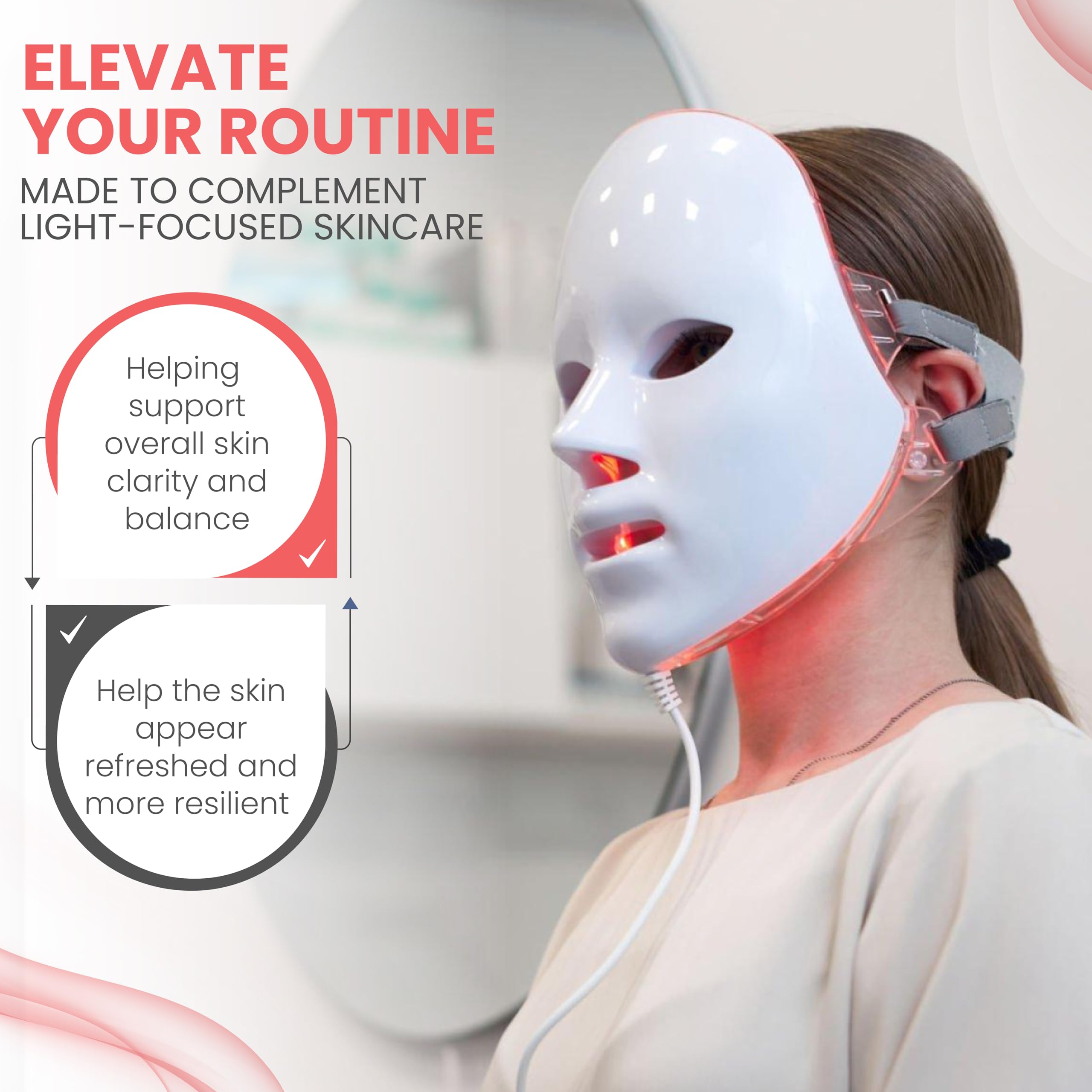 St. Croix Red Light Therapy Activation Serum – Deep Penetration with Green Tea, Hyaluronic Acid & Peptides | Preps Skin for Devices, Improves Fine Lines – 1 oz