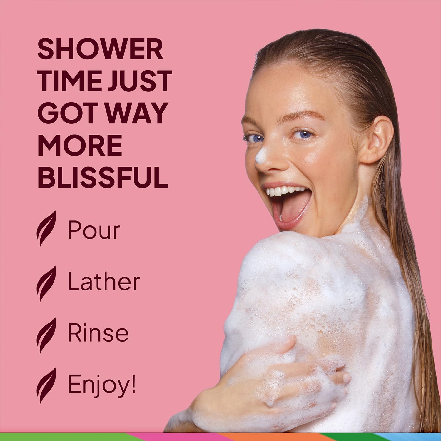 St. Ives Dark Cherry & Argan Oil Nourishing Shower Gel 2-Pack – 22 oz each | 100% Natural Extracts | Cruelty-Free