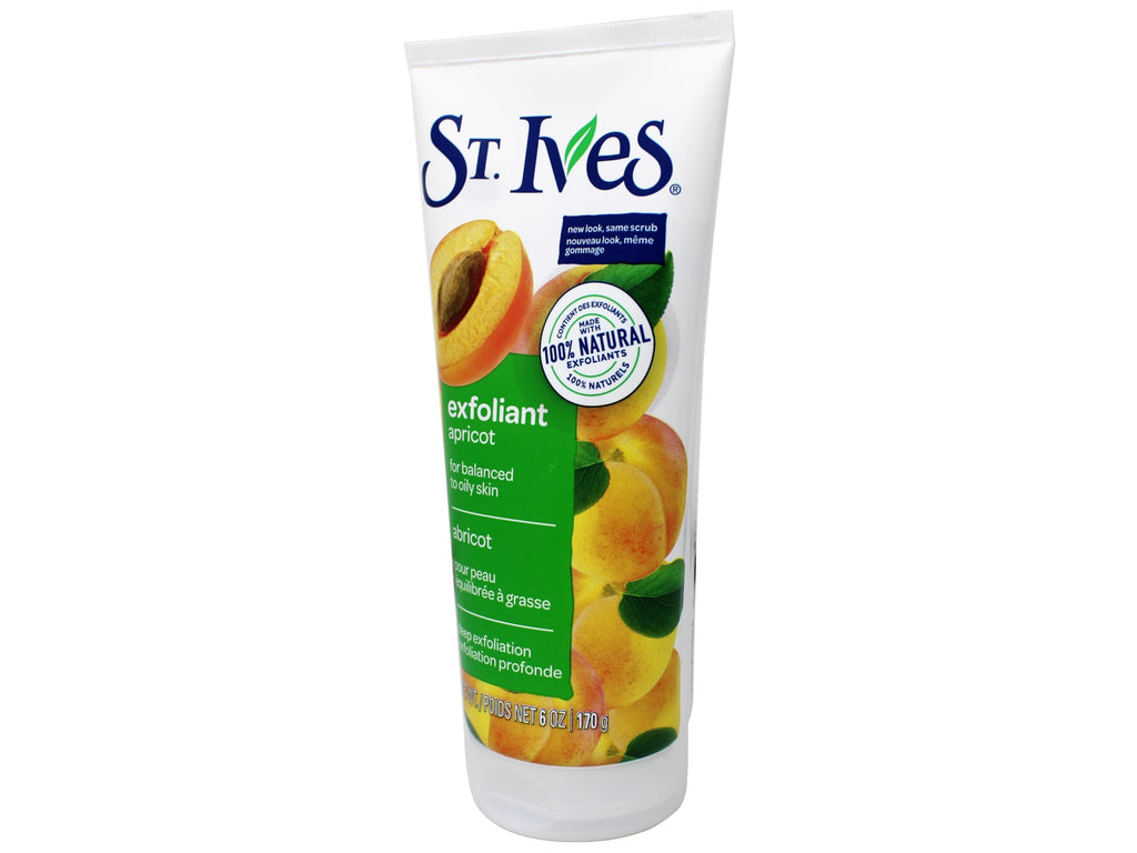 St. Ives Fresh Skin Scrub Apricot - Pack of 3 (6 oz each)