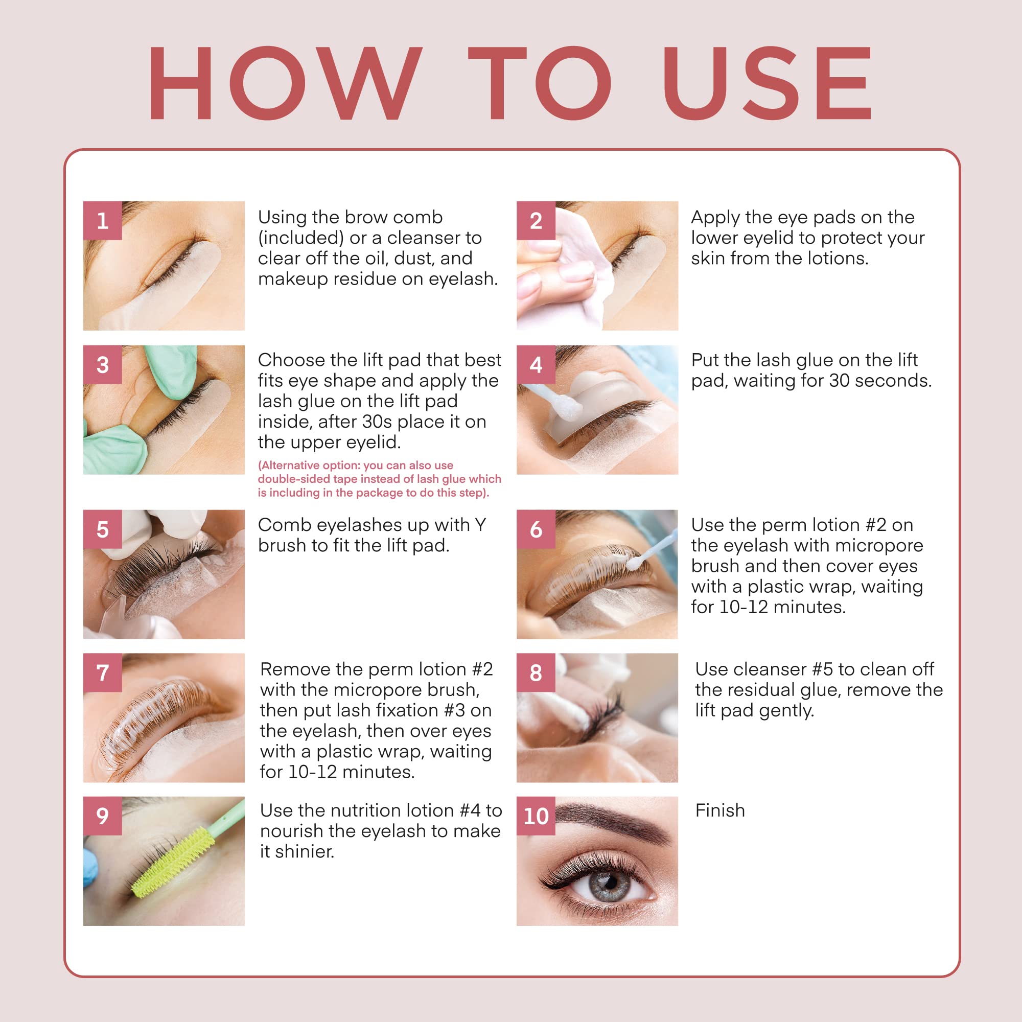 St. Mege Lash Lift & Brow Lamination Kit — At-Home Salon-Quality Lashes & Brows