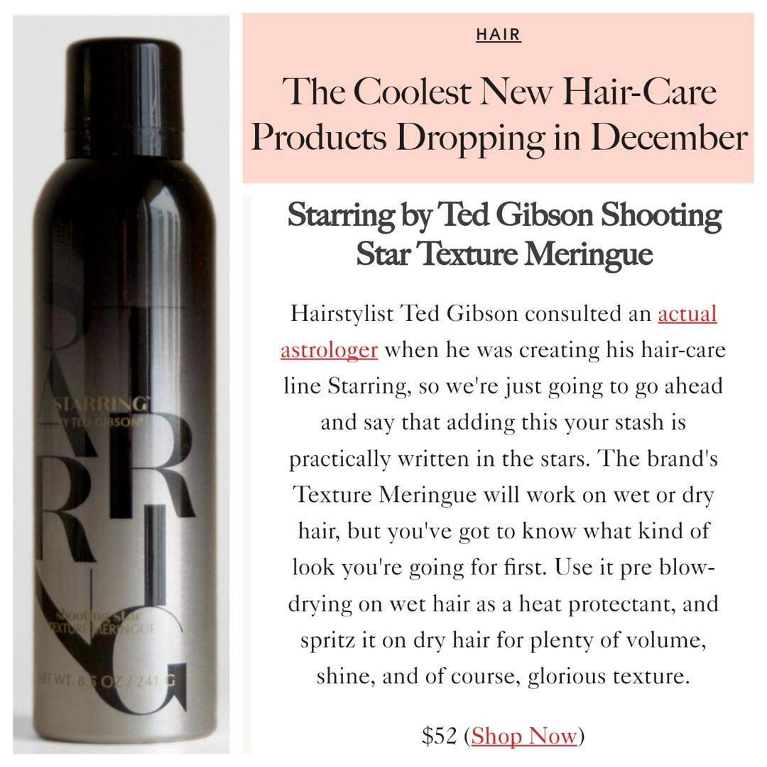 STARRING Shooting Star Texture Meringue – Volumizing Hair Texture for Definition
