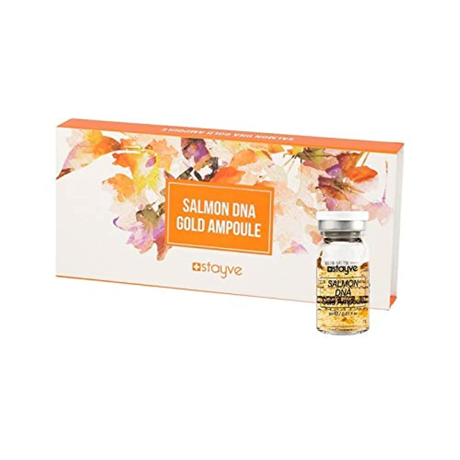 Stayve Salmon DNA Gold Ampoule – 10 vials | Hydration, Firmness & Subtle Glow