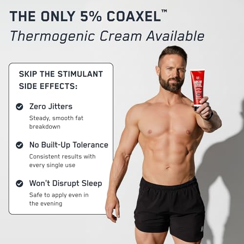 SteelFit Abs of Steel Maximum Definition Cream – Skin Tightening & Firming Lotion for Abs, 8 oz