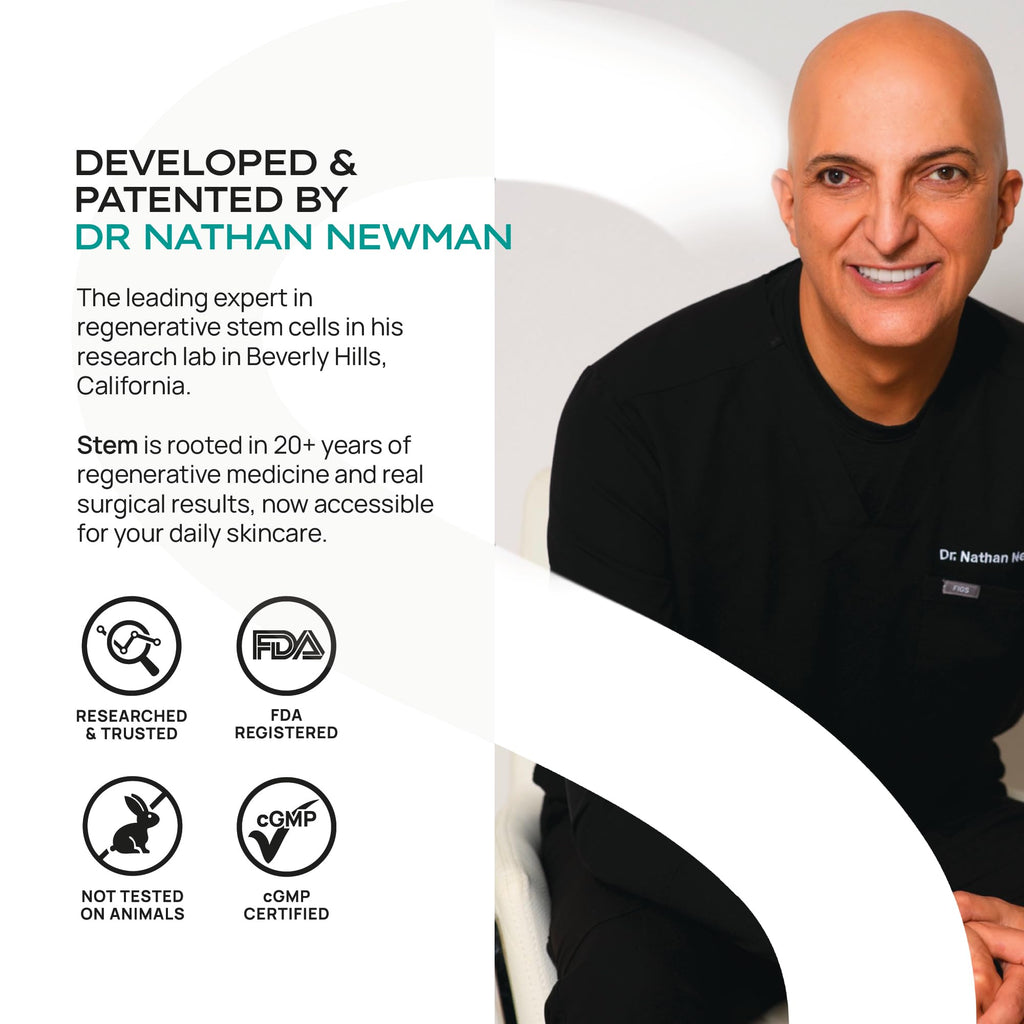 ReVitalize Night Cream — Stem Cell Serum & Niacinamide Moisturizer | STEM Natural Intelligence
