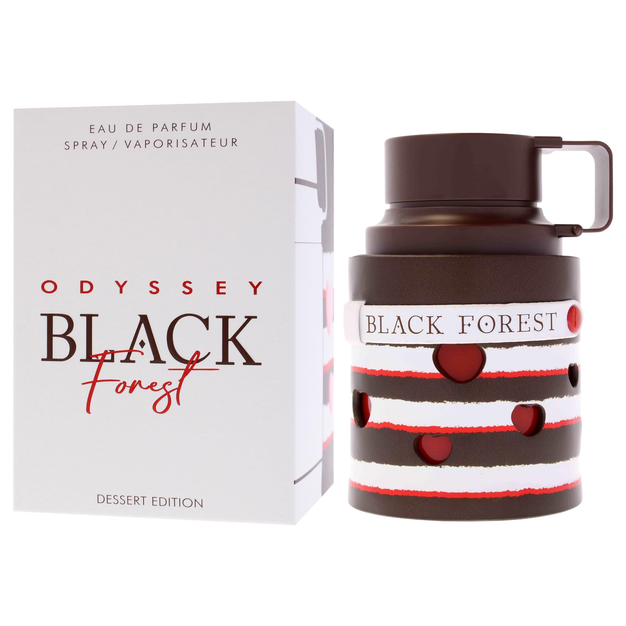 Armaf Odyssey Black Forest Dessert Edition by Sterling Parfums – Unisex Gourmand EDP 3.4 oz