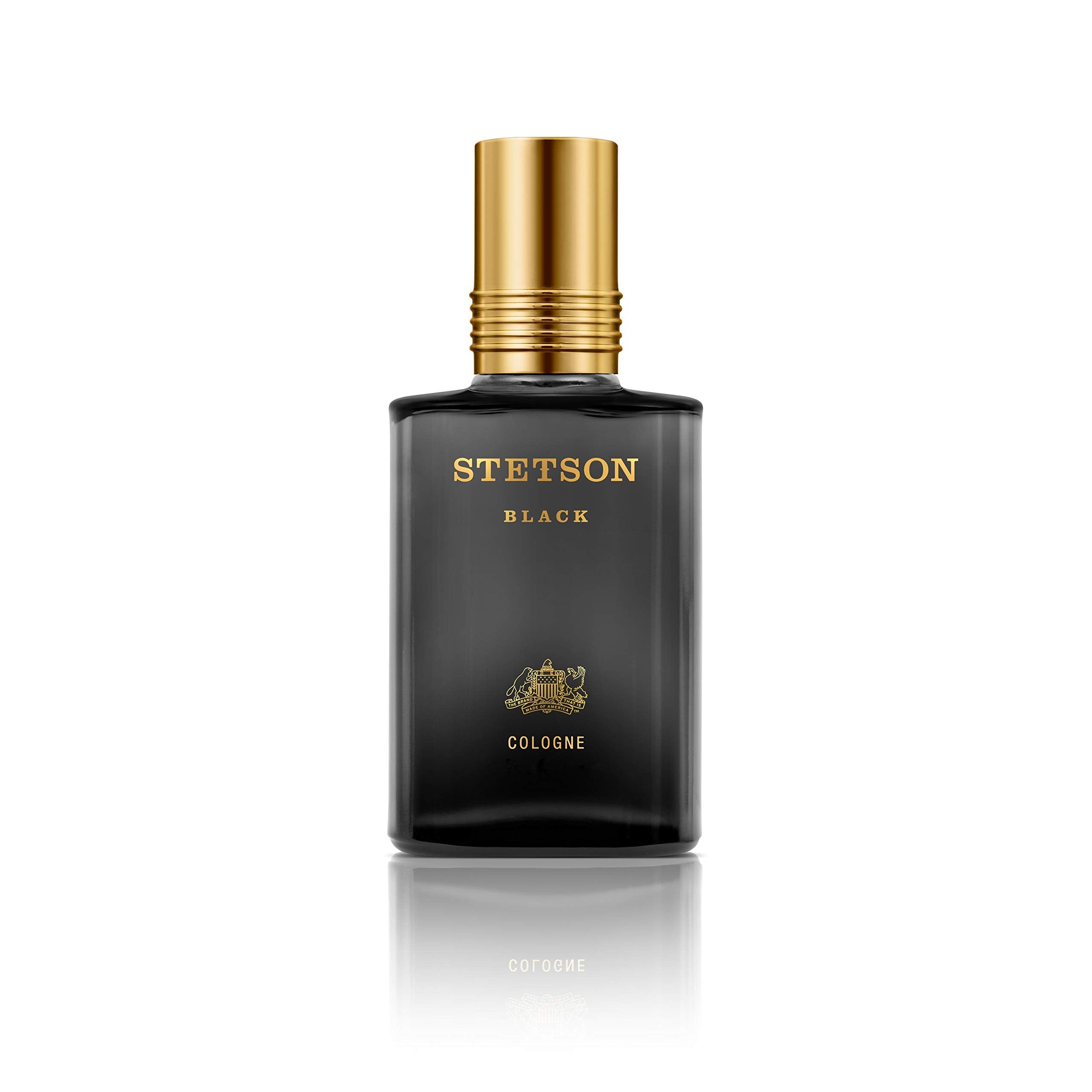 Stetson Black Eau de Cologne Spray – Pack of 2 (44 ml / 1.5 fl oz each)