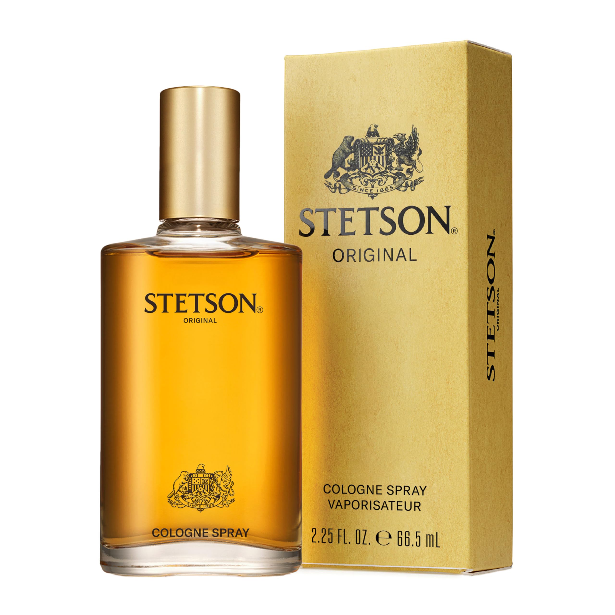 Stetson Original Cologne for Men | Classic Woody Scent (2.25 oz)