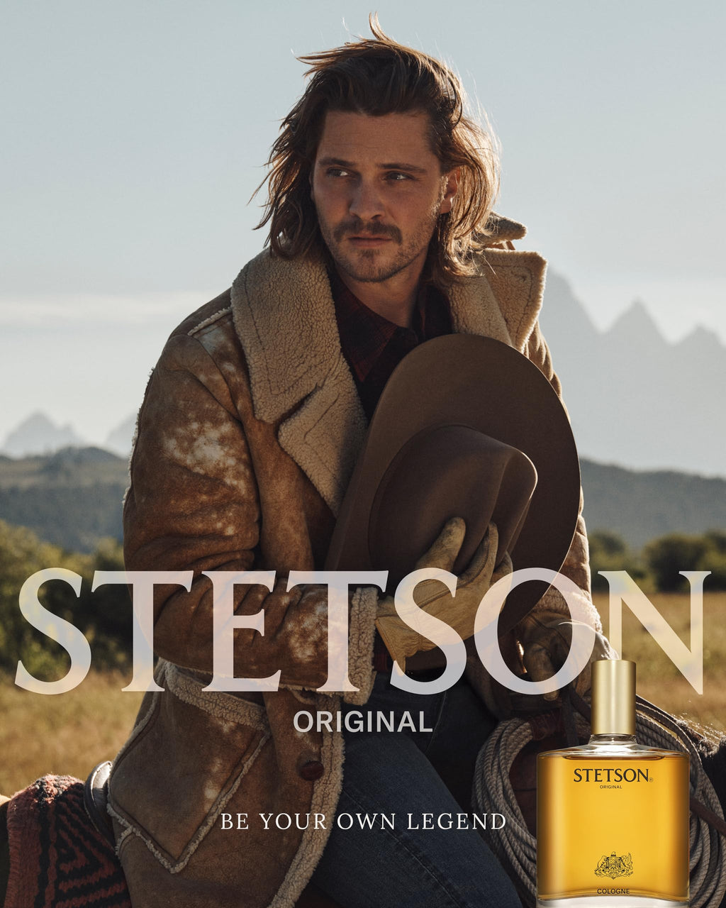 Stetson Original Cologne for Men | Classic Woody Scent (2.25 oz)