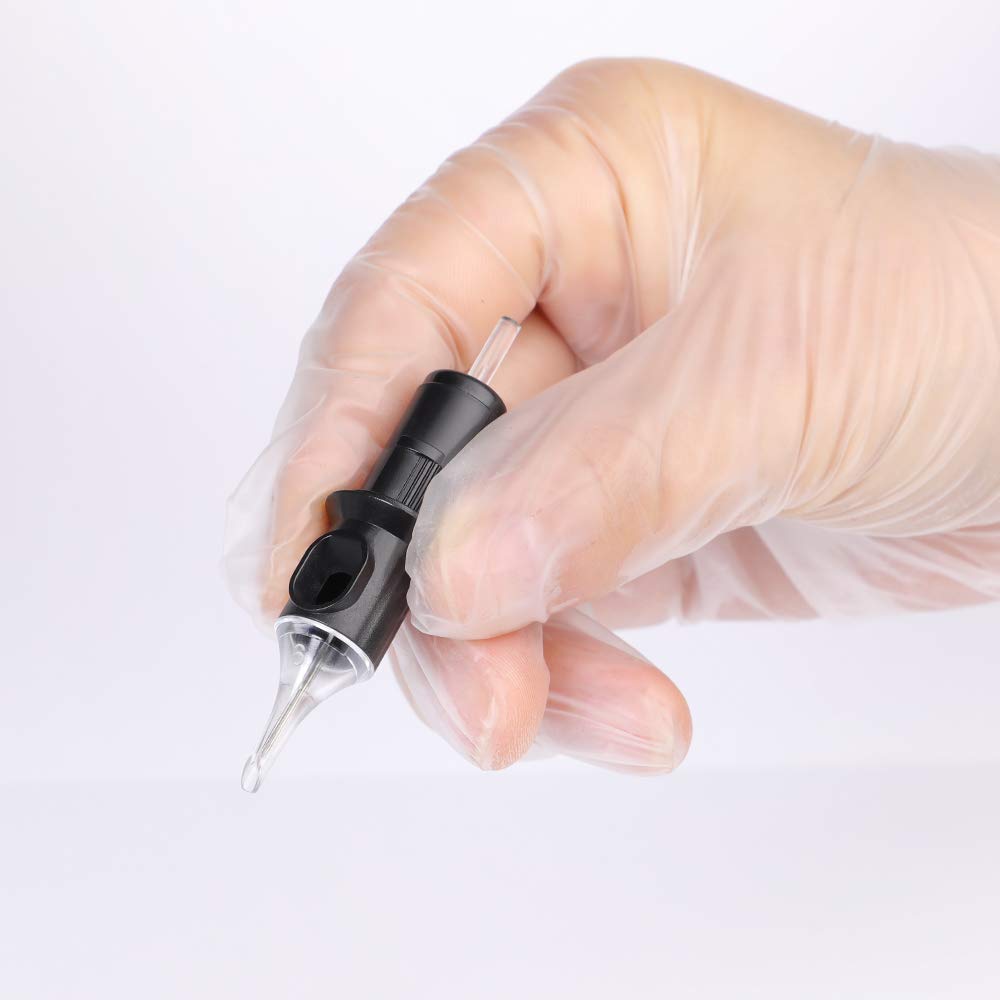 STIGMA EN05-20-1211RL Disposable Tattoo Needle Cartridges – 11RL Round Liner, Membrane Safety, 20 Pcs