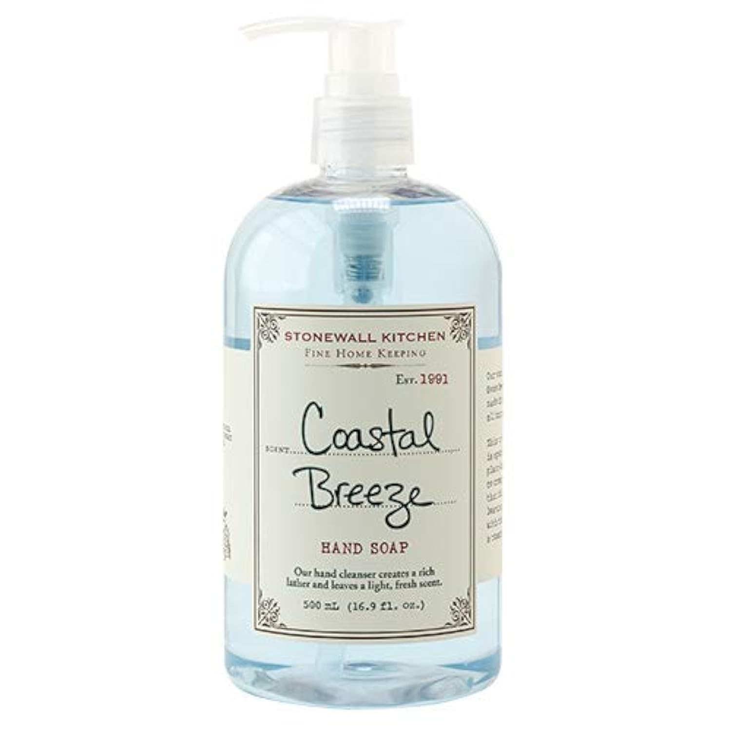 Stonewall Kitchen Coastal Breeze Hand Soap – 16.9 oz, 2-Pack