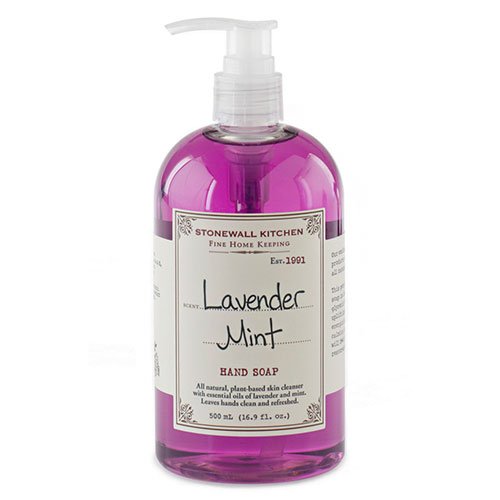 Stonewall Kitchen Lavender Mint Hand Soap – 16.9 oz (Pack of 2)