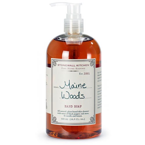 Stonewall Kitchen Maine Woods Hand Soap – Pack of 2, 16.9 oz