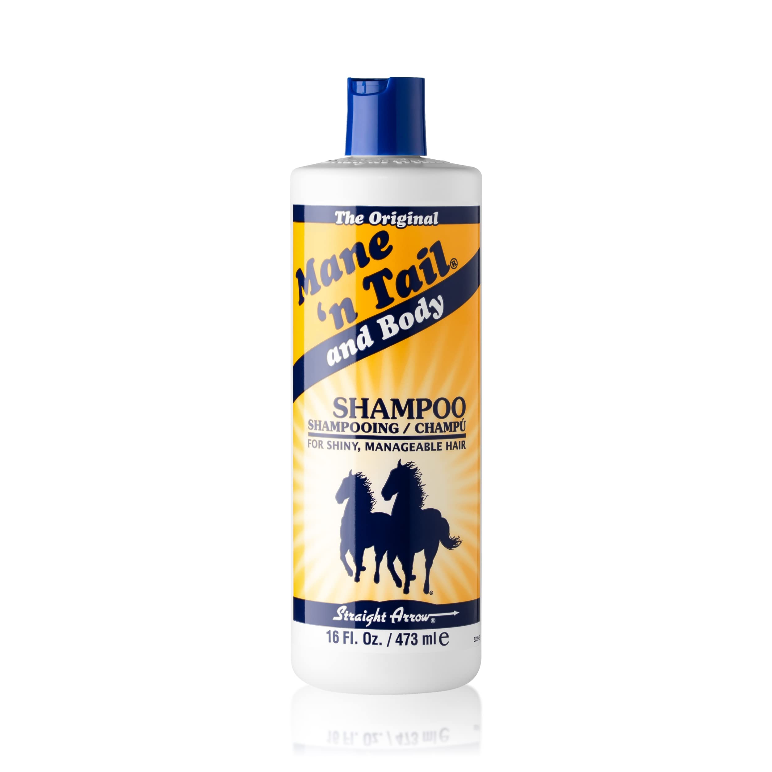 Straight Arrow Mane N Tail & Body Shampoo – Original 16 oz | Unisex