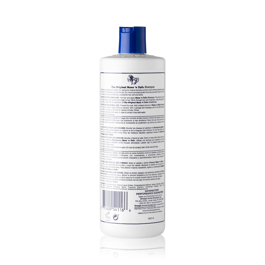 Straight Arrow Mane N Tail & Body Shampoo – Original 16 oz | Unisex