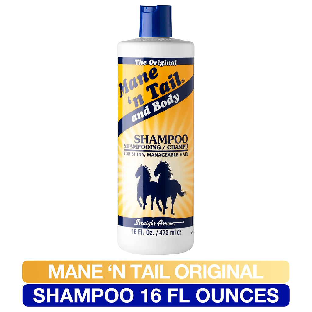 Straight Arrow Mane N Tail & Body Shampoo – Original 16 oz | Unisex