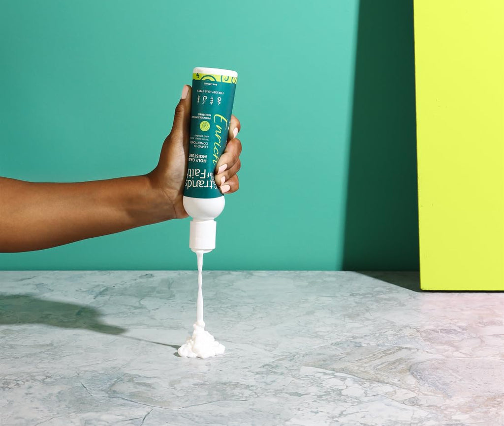 Strands of Faith Enrich Leave-In Conditioner with Babassu, Kukui & Baobab Oils for Dry Hair
