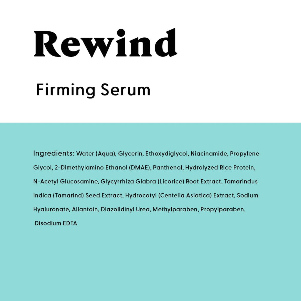 Stratia Rewind Firming & Hydrating Serum with DMAE, Niacinamide & Hyaluronic Acid