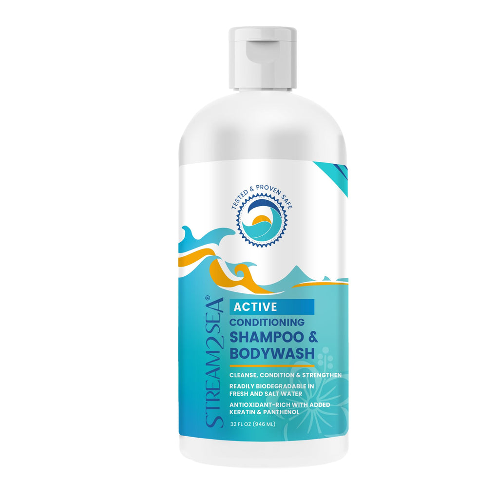 STREAM 2 SEA 3-in-1 Shampoo, Body Wash & Conditioner – Reef Safe, All Natural