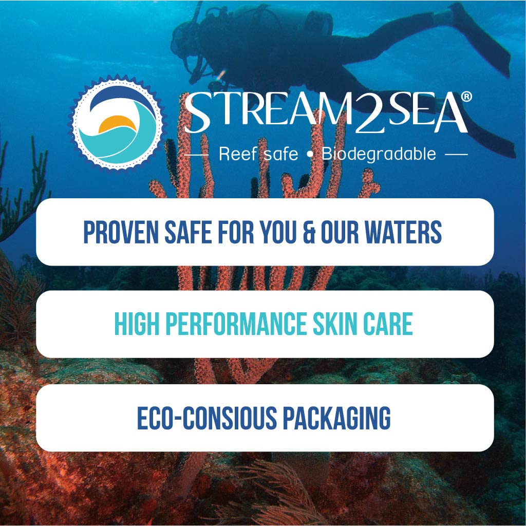 STREAM 2 SEA Boaters & Campers Hair Shampoo – Reef Safe, Fragrance Free, 16 oz