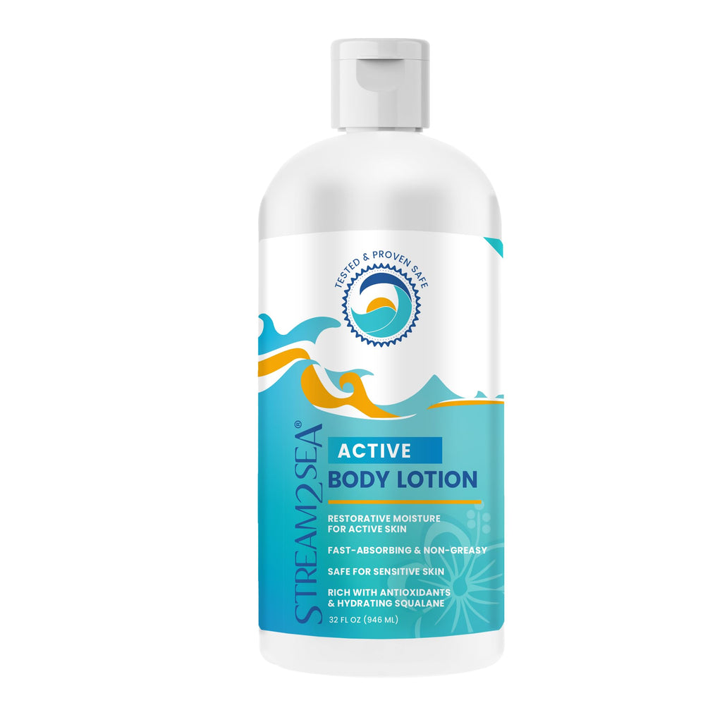 STREAM 2 SEA Nourishing Body Lotion – Deep Hydration, Reef-Safe, 32 oz