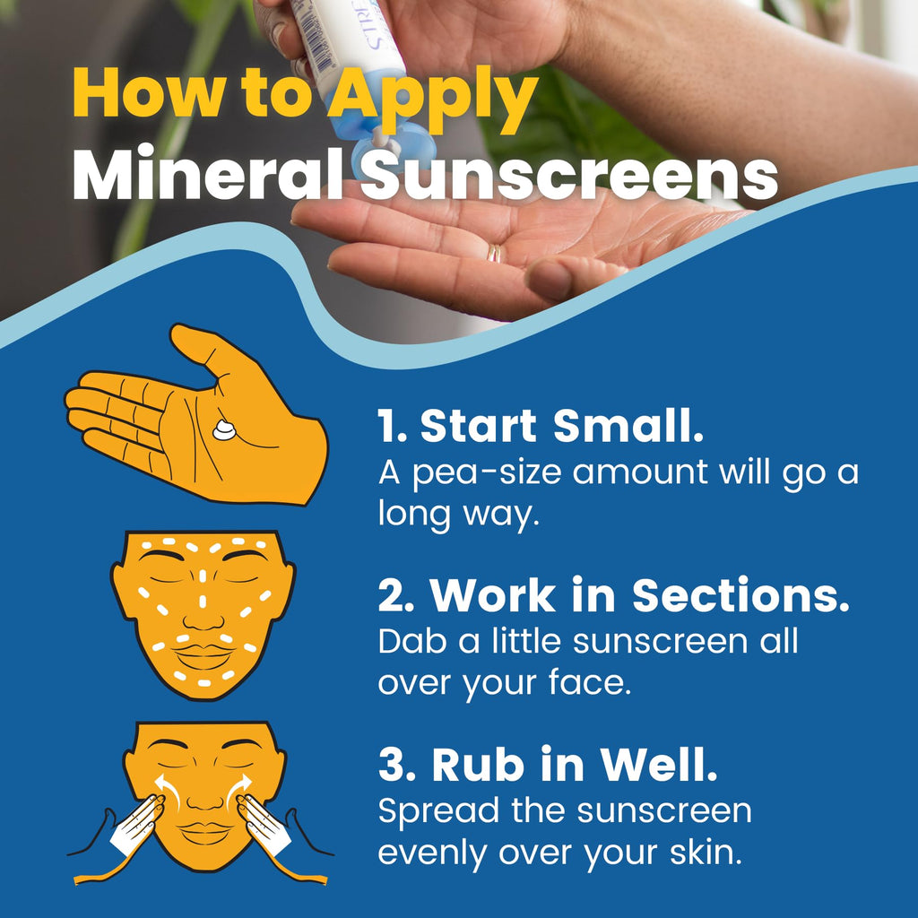STREAM 2 SEA SPF 30 Tinted Mineral Sunscreen – Biodegradable, Reef Safe, 3-Pack Travel Size