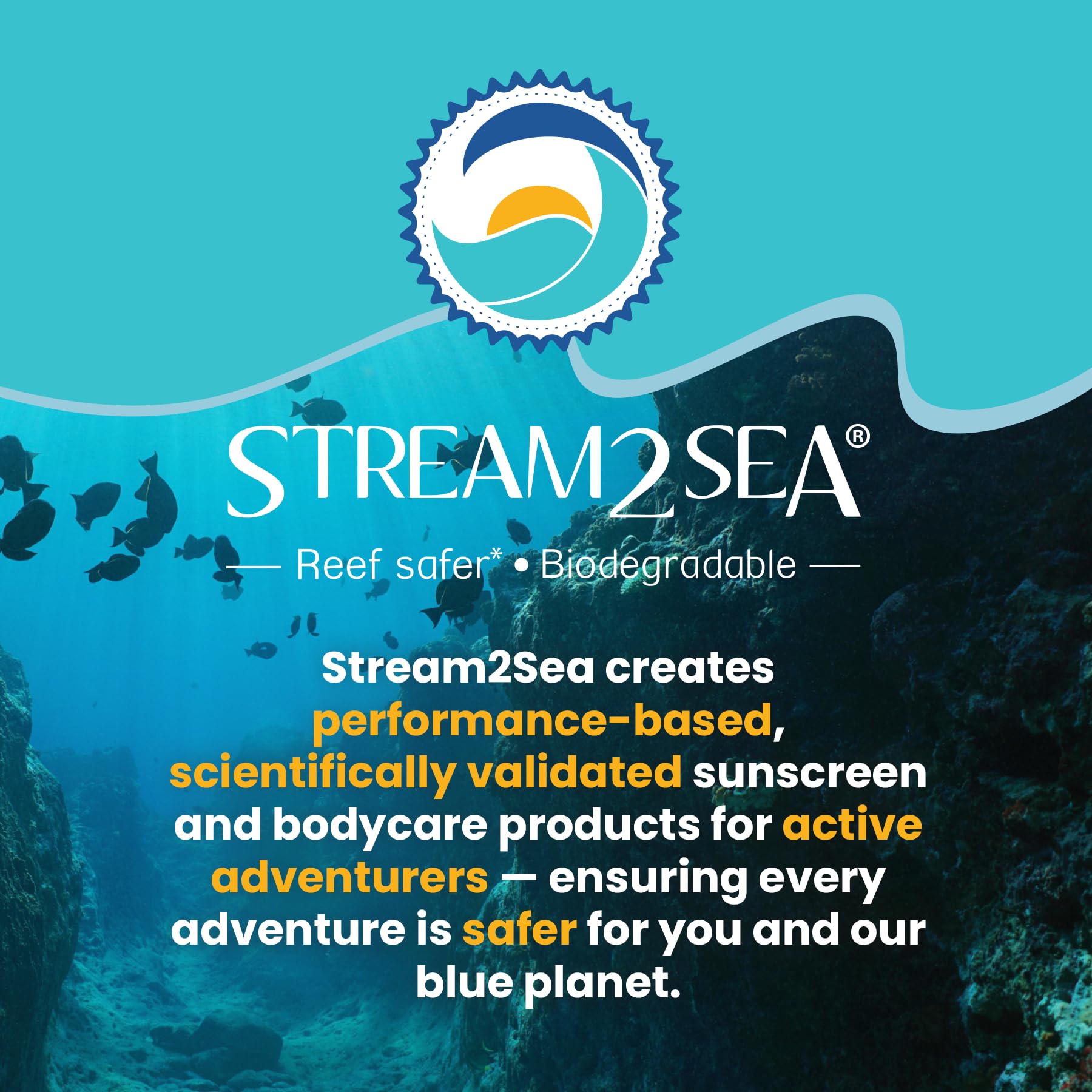 STREAM 2 SEA 3-in-1 Shampoo, Body Wash & Conditioner – Reef Safe, All Natural