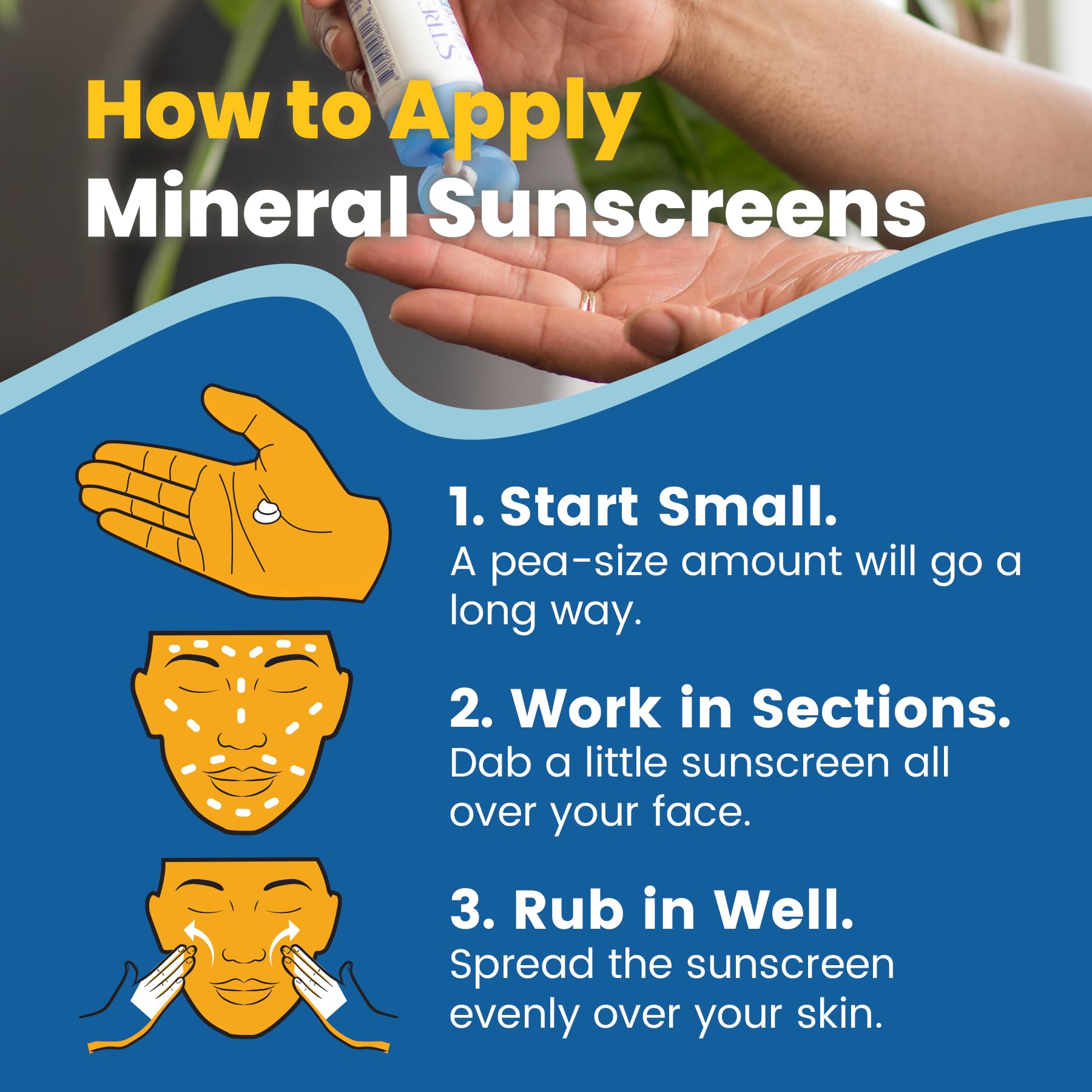 STREAM 2 SEA SPF 20 Tinted Sunscreen — Biodegradable, Reef Safe, Travel Pack of 3 (1 oz each)