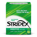 Stridex Medicated Acne Pads, Sensitive – 270 Count (3 Pack) | Gentle, Alcohol-Free