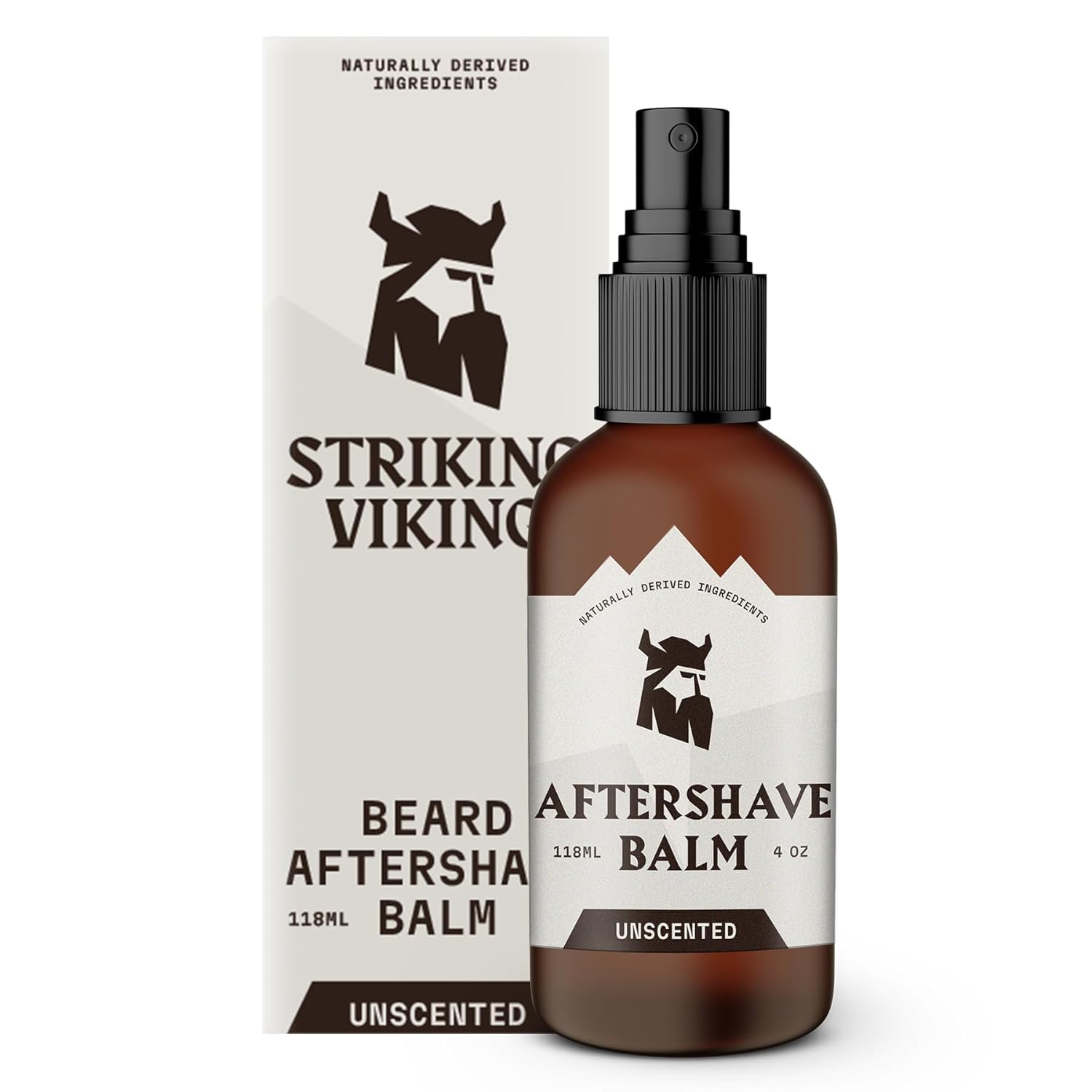 Striking Viking Aftershave Balm – Fragrance-Free Hydration for Men (4 oz)