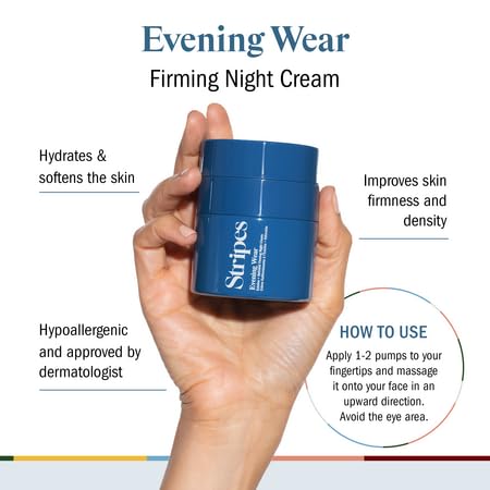 STRIPES Beauty Naomi Watts Retinol Night Cream – Gentle Radiance for Sensitive Skin