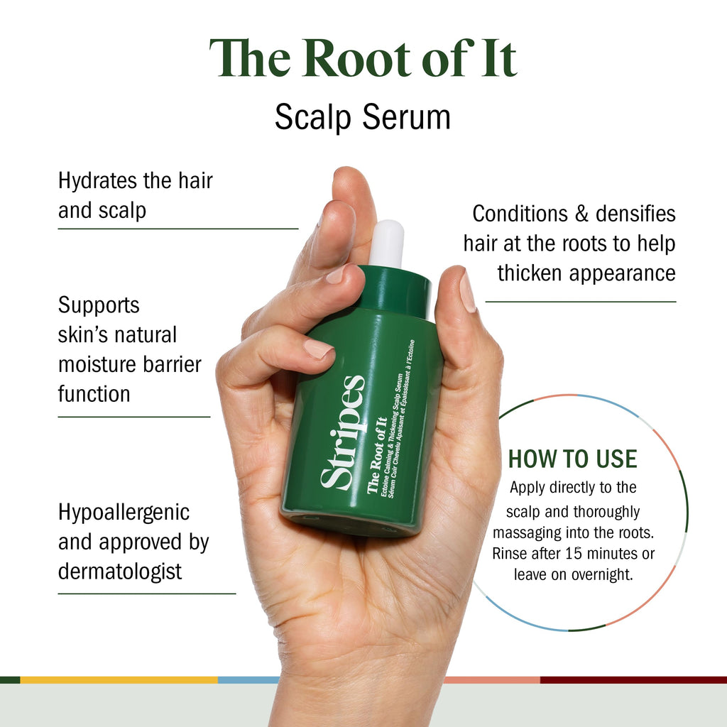 STRIPES Naomi Watts The Root It Hydrating Scalp Serum – Hair Density, Shine, 1.7 oz